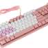 Клавиатура A4TECH Bloody B800 Dual Color,  USB, розовый + белый [b800 pink]